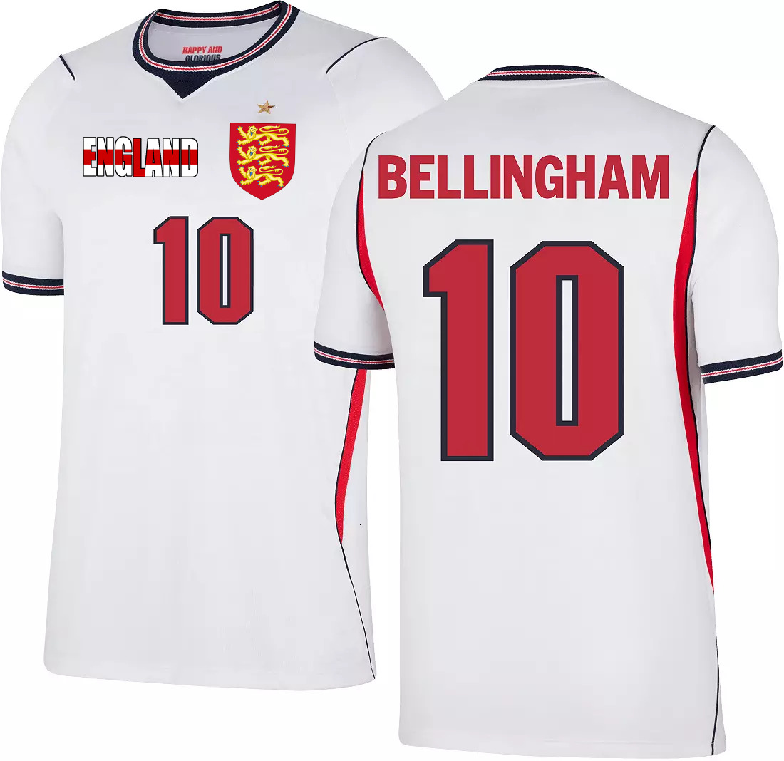 England Jersey Marcus Rashford NO. 11 World Cup 2026 T shirt English National Team Sports T-shirt Jerseys Flag Football Stars England Full Squad Home 
