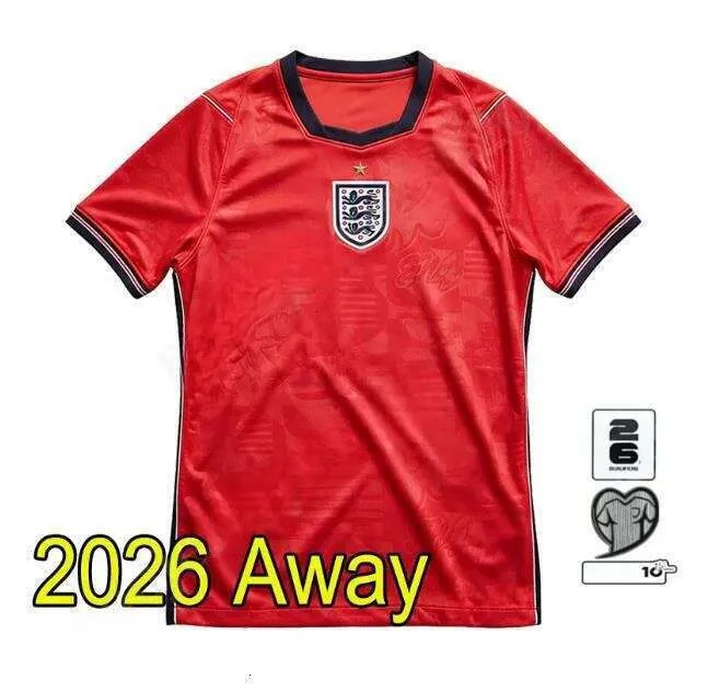 26 27 World Cup 2026 England Shirt 25 2025 BELLINGHAM Football kits Soccer Jersey RASHFORD KANE SAKA RICE FODEN National Team Kid Women Men Kids Kit
