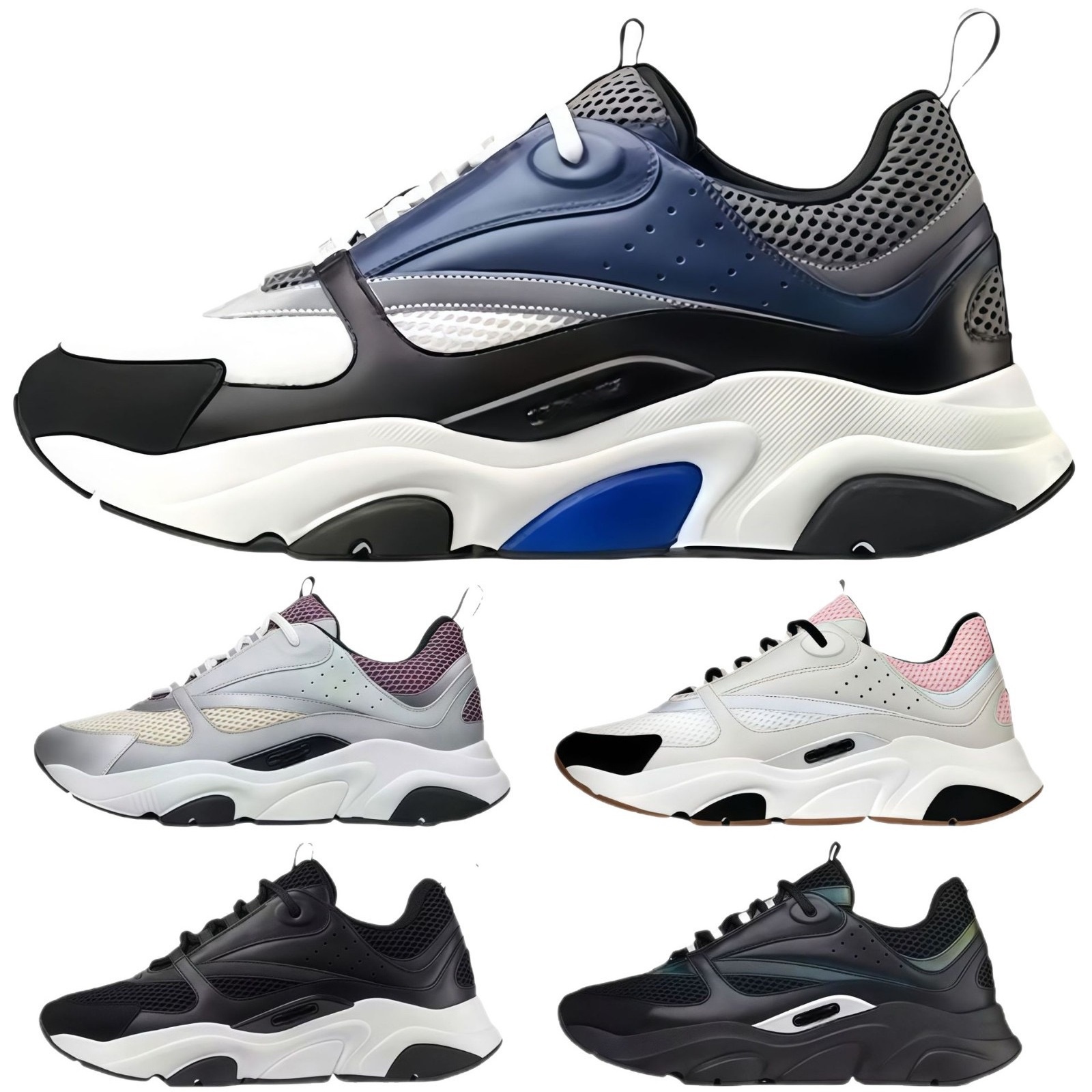 Trainers B22 Sports Shoes Men Women Designer Triple White Black Grey Camo Military Green Infrared Leathers Mesh Sports Casual Shoe Recraft Laser Outdoor Sneakers