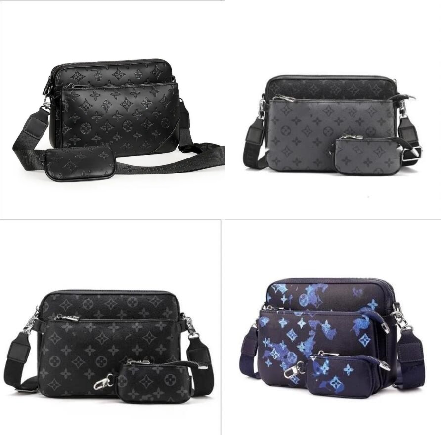 9A Luxury designers Mens Shoulder Bags Mans Briefcases fashion Handbag Bolsas Messenger Crossbody Bag purse Men messenger women wallet man Composite Boston Bag