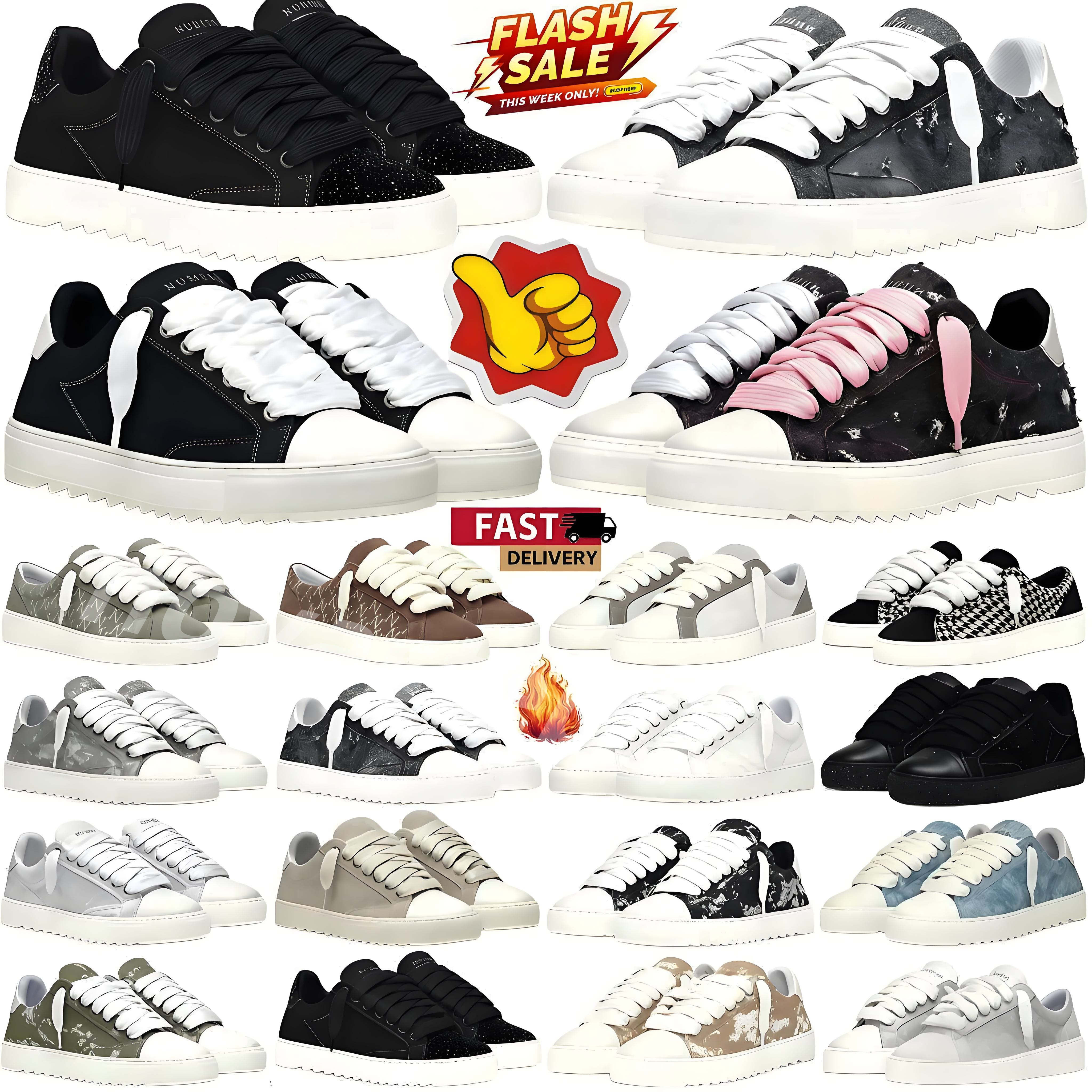 Designer sneakers numeris atelier women men trainers chaussures shoes womens men leather platform flat skatebording casual luxurys Runners Skateboarding shoes