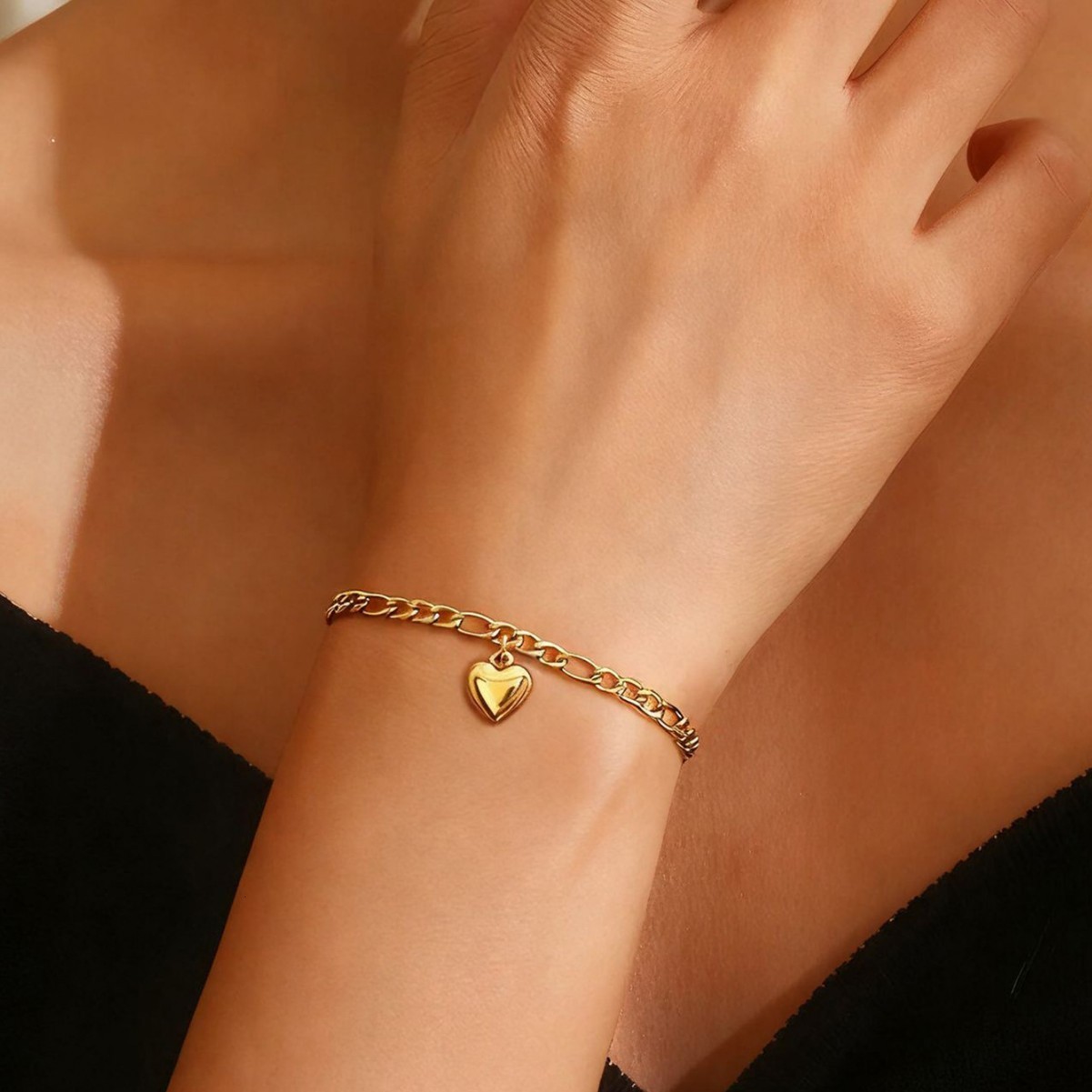 Anklets For Woman Gold Color Stainless Steel Cuban Link Ankle Bracelets Summer Womens Fashion Leg Chain Beach Foot Jewelry 250428