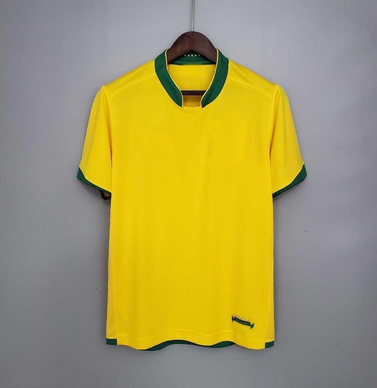 1998 Brasil Soccer Jerseys 2002 Retro Shirts Carlos Romario Ronaldo Ronaldinho 2004 Camisa De Futebol 1994 Brazils 2006 1982 RIVALDO ADRIANO