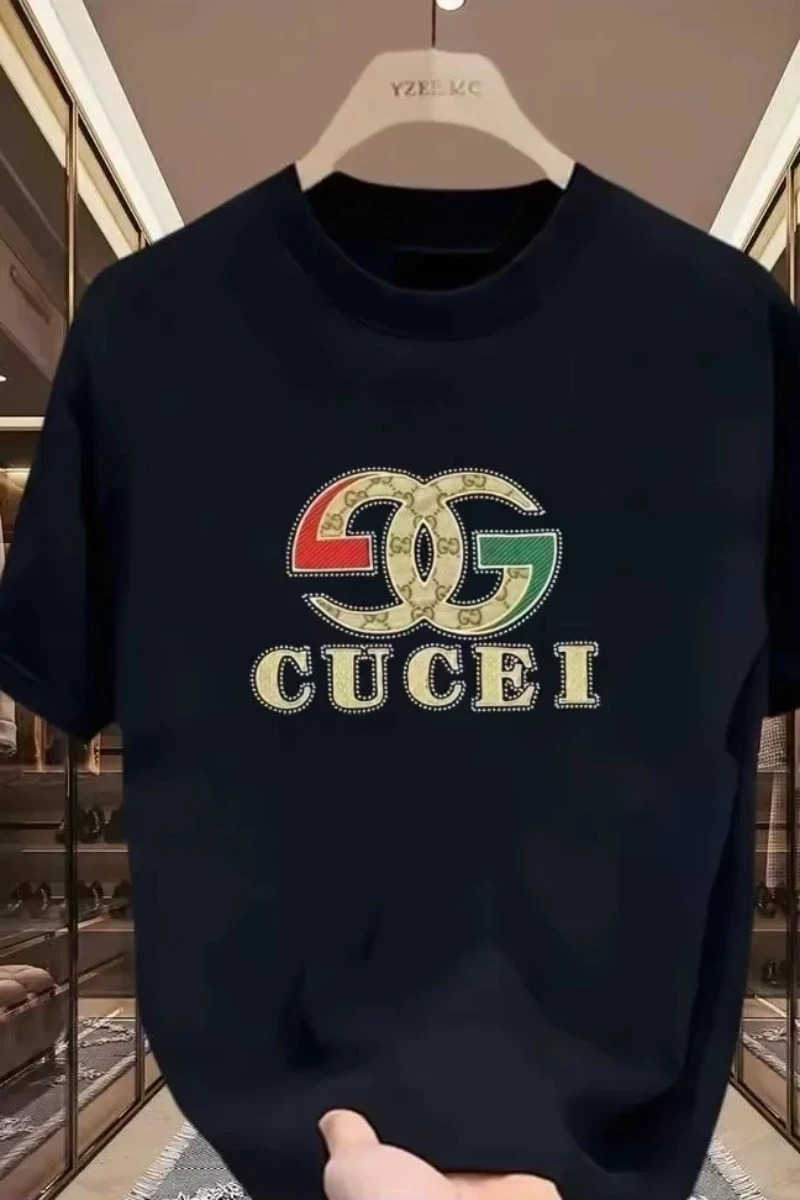 Heavy 280G Cotton Mens T-shirt Short-sleeved Summer American Trendy Brand Summer New High Street Harajuku Clothing Moto Gp H260506
