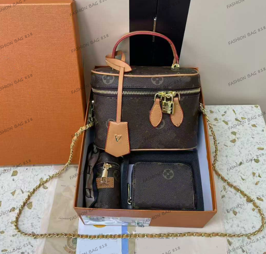Designer Bags 2026 Trends designers Handbags Purses Bag Flower Women Tote Brand Letter Leather Shoulder Bags Crossbody Bag Brown