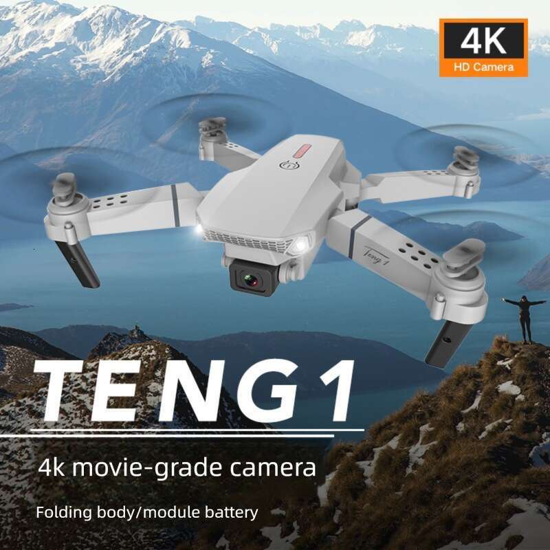 Famous Brand E Off Fold Drone Aerial Photography HD K Dual Camera Quadcopter Remote Control Aircraft Toy CKS