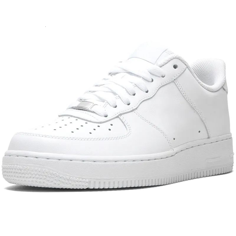 2026 Designer One af1s Casual Shoes Sneakers Men Women Classic 1 Triple White Black Mens Womens Traienrs Outdoor Sports Runners 1s Shoes