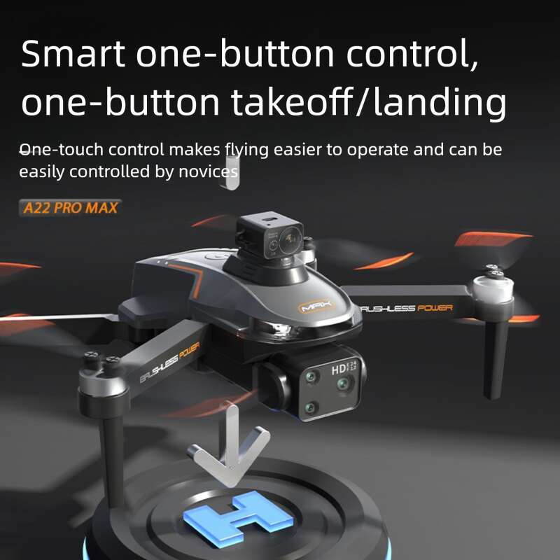 Famous Brand A PROMAX HD Large Screen GPS Aerial Drone Omnidirectional Obstacle Avoidance Quadcopter Remote Control Aircraft CKS