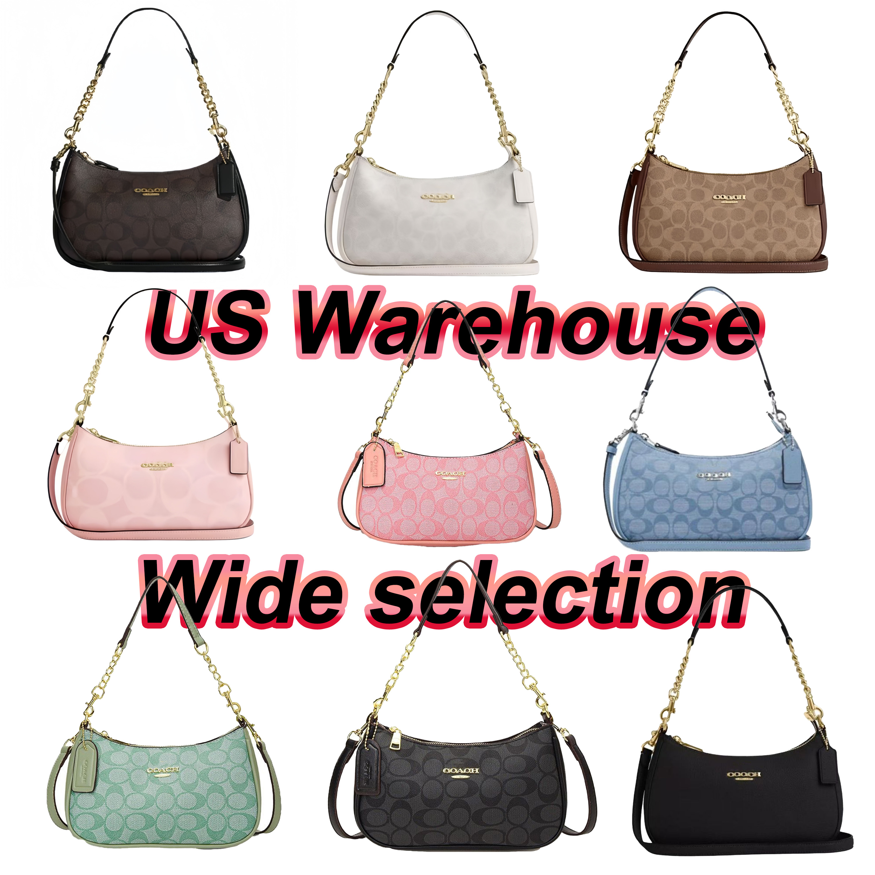 10A Designer Bags coachbaggs Luxury Bags Wallets Shoulder Bags coach tabby Crossbody Bags Teri Chain Bags Classic Women's Fashion Tote Bags Underarm Bags Handbag
