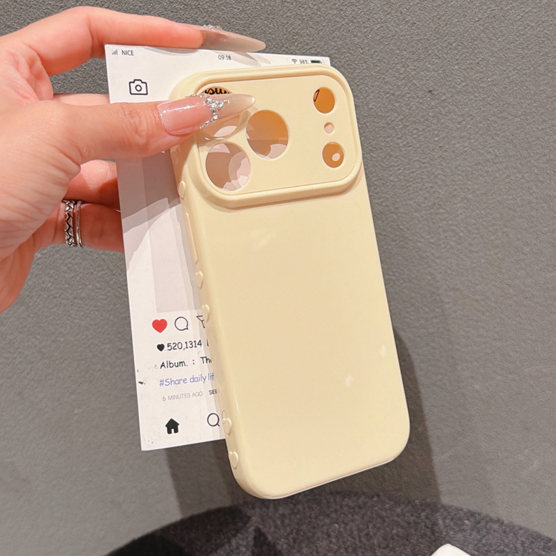 Heart Love Soft TPU Cases For Iphone 17 Pro Max 16 Plus 15 14 13 12 11 Iphone17 Candy Bling Lover Silicone Fine Hole Mobile Phone Back Cover Skin Fact