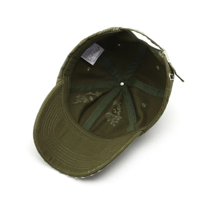 Women outdoor travel baseball cap Vintage unisex male sports hat Ripped Distressed hat Adjustable Trucker caps TL001 260507