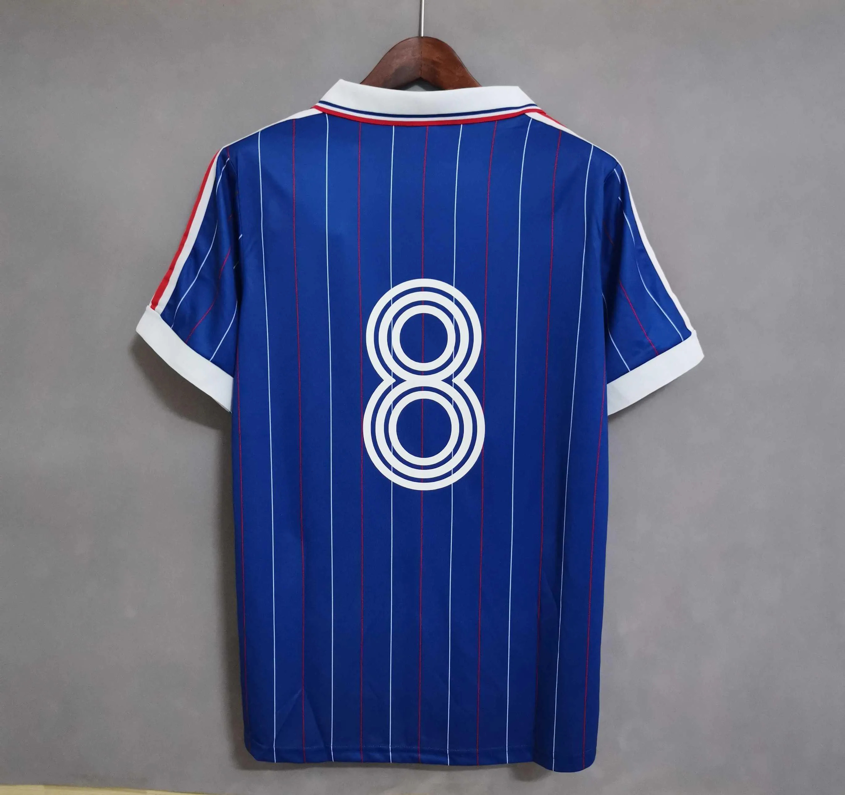 1998 france retro soccer jerseys 1982 84 86 88 90 96 98 ZIDANE HENRY MAILLOT DE FOOT REZEGUET DESAILLY french club Classic Vintage Jersey Need any sty