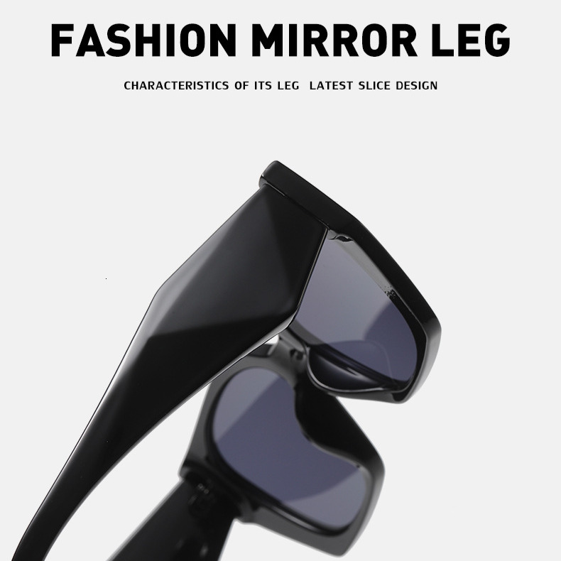 Designer Sunglasses Luxury New Fashion Cat Eye Wide Leg Women's Sunglasses High End Ins Style Full Frame Outdoor Cycling UV Protective Glasses Me