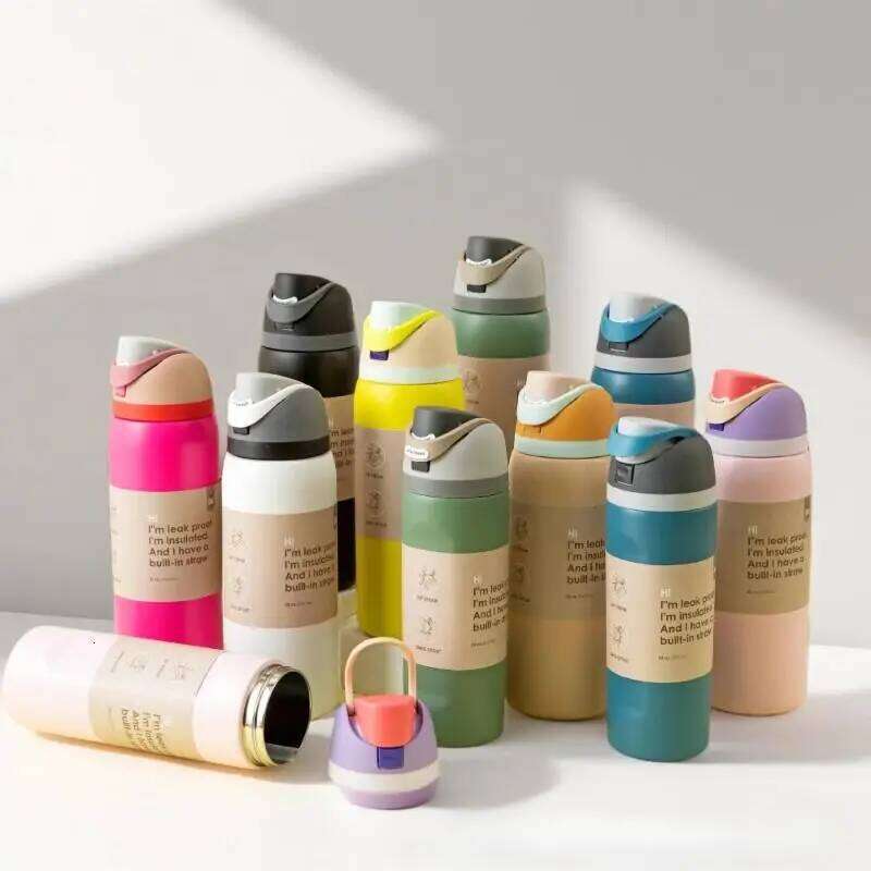 Stainless Steel Thermo Tumbler Vacuum Flask; High Quality Hot Cold Drinkware Mug; Thermal Coffee Water Bottle 26L0507