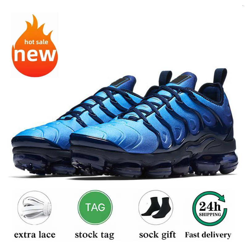 With box 2026 Designer Shoes tn plus Metallic White Silver triple black men Running Shoes trainer sneaker shoes