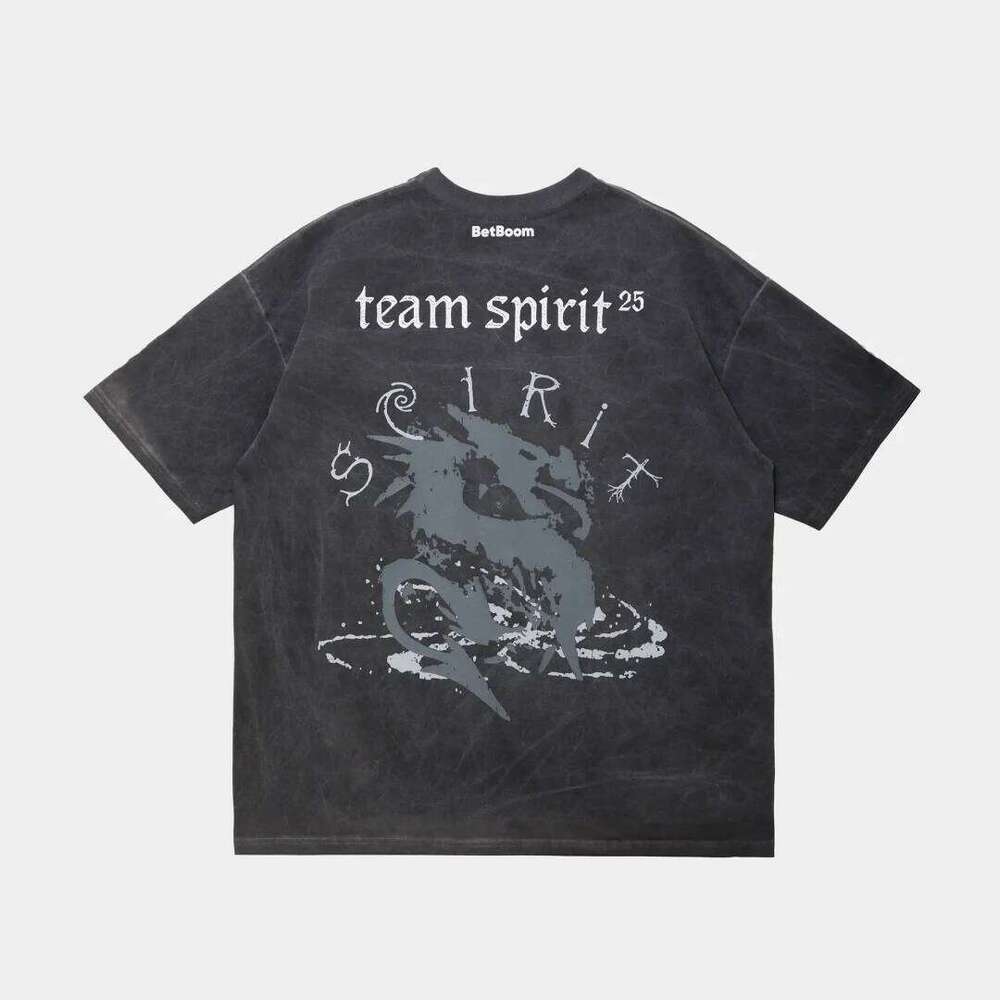2026New Team Spirit CS2 Esports Competition Combat Uniform Summer Sports Men's T-Shirt 's Clothing Tee Y2k Woman 26H0507