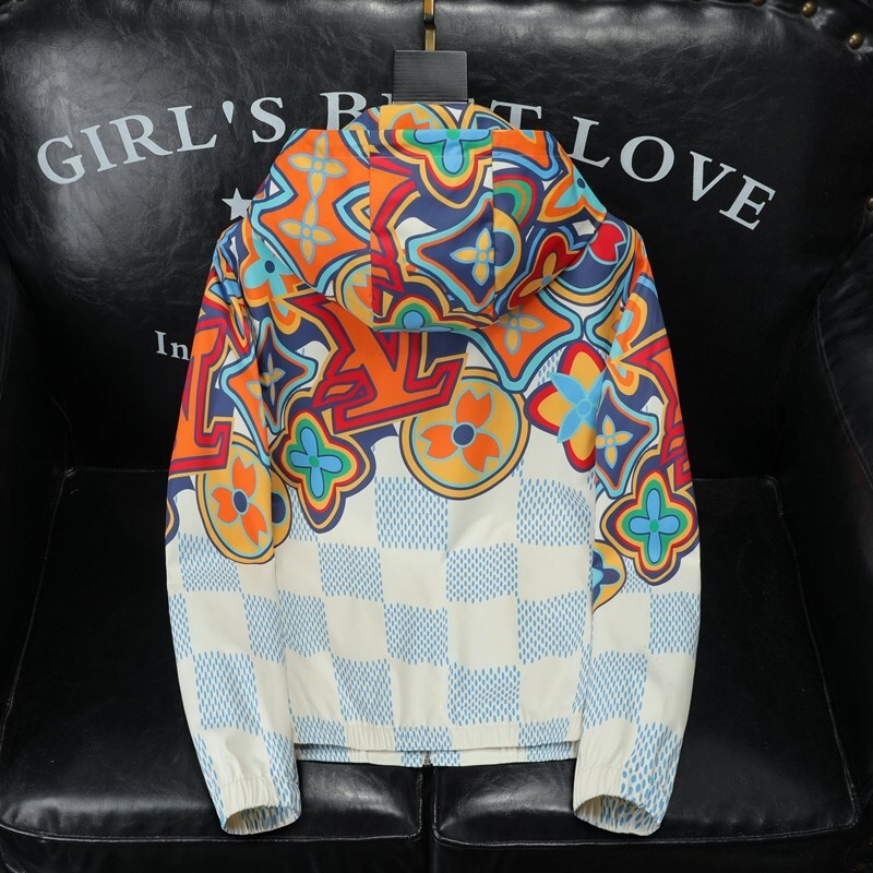 Luxury High-Street Hooded 2026 Spring/Autumn European Collection New Model Directly from Manufacturer Men's Jacket