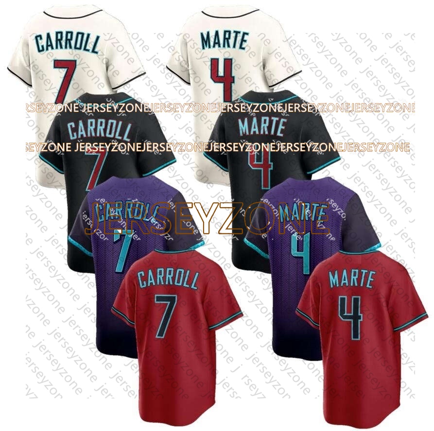 Diamondbacks Baseball Jersey Corbin Carroll Nolan Arenado Ketel Marte Lourdes Gurriel Jr Zac Gallen Geraldo Perdomo Gabriel Moreno Corbin Burnes Randy