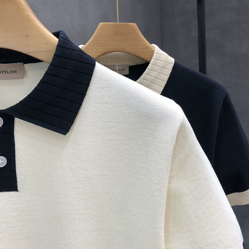 Elegant Male Sportswear Essentials: Contemporary Cut-Out Detailing Crewneck Sweatshirt