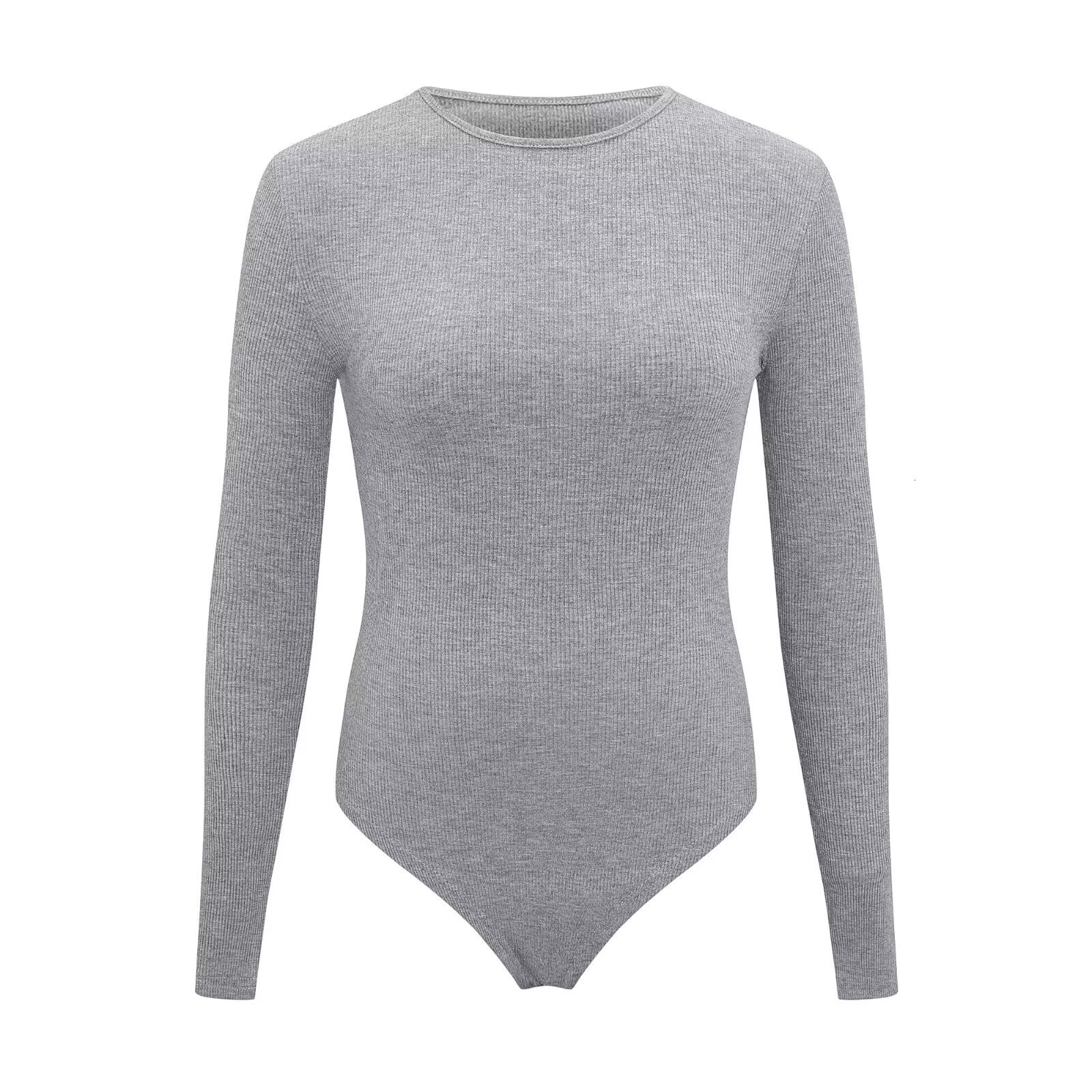 Mens Long Sleeve Shapewear Bodysuit High Stretch Full Body Shaper Tummy Control Slimming Faja Round Neck Thermal Undershirt 251009
