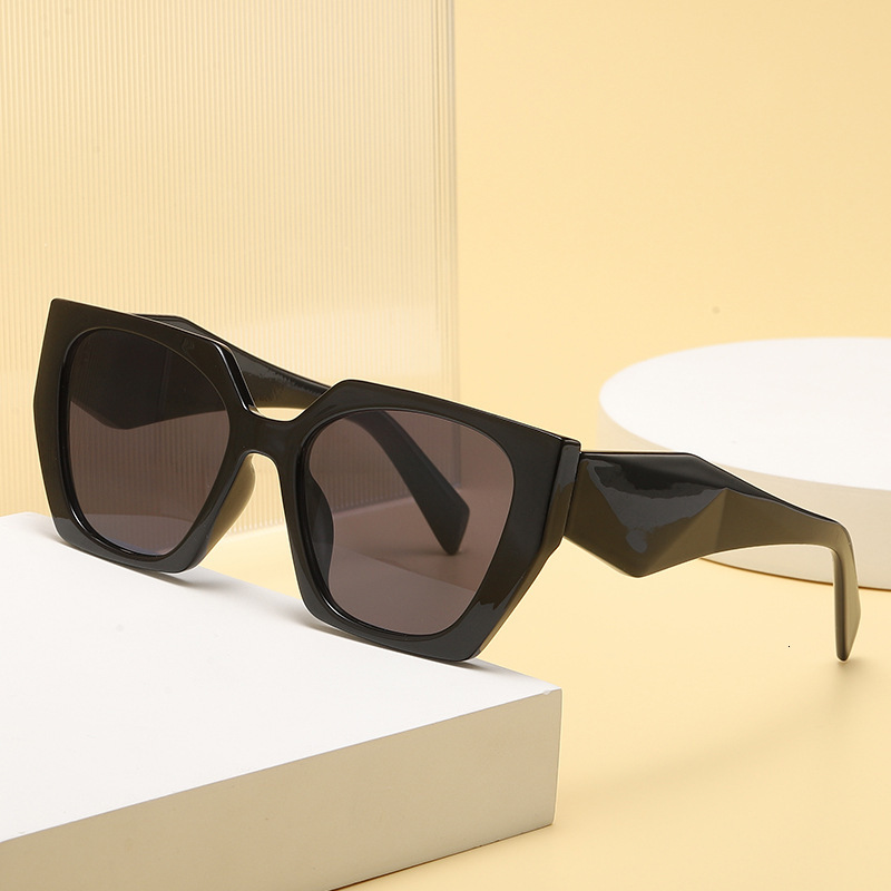 Designer Sunglasses Luxury New Fashion Cat Eye Wide Leg Women's Sunglasses High End Ins Style Full Frame Outdoor Cycling UV Protective Glasses Me