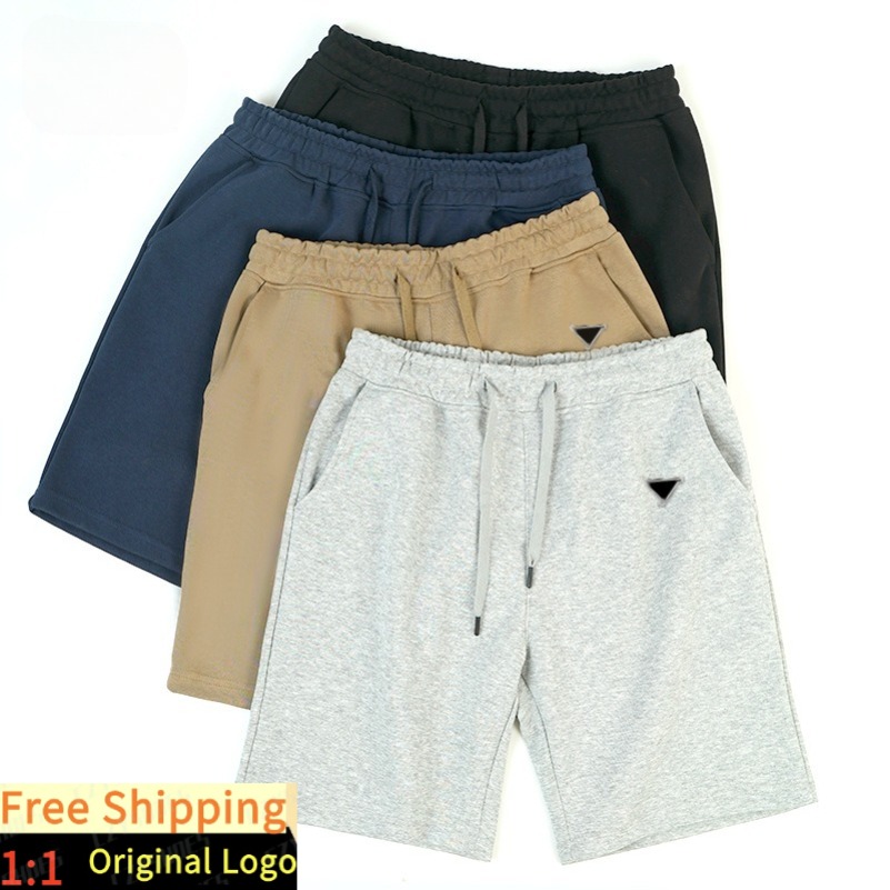 Designer Huan cotton shorts - Men's summer heavyweight street style casual loose-fitting five-pocket pants - Men's sports shorts world2026cup