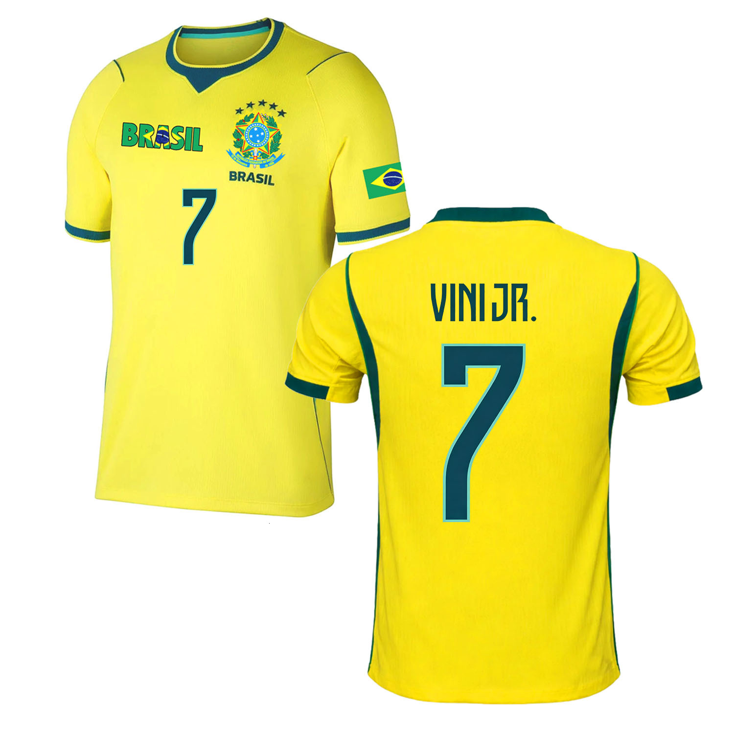 Brazil Jersey NO. 9 World Cup 2026 T shirt Brazilian National Team Sports T-shirt Jerseys Flag Football Stars Full Squad Home Man Woman Tshirt Unisex