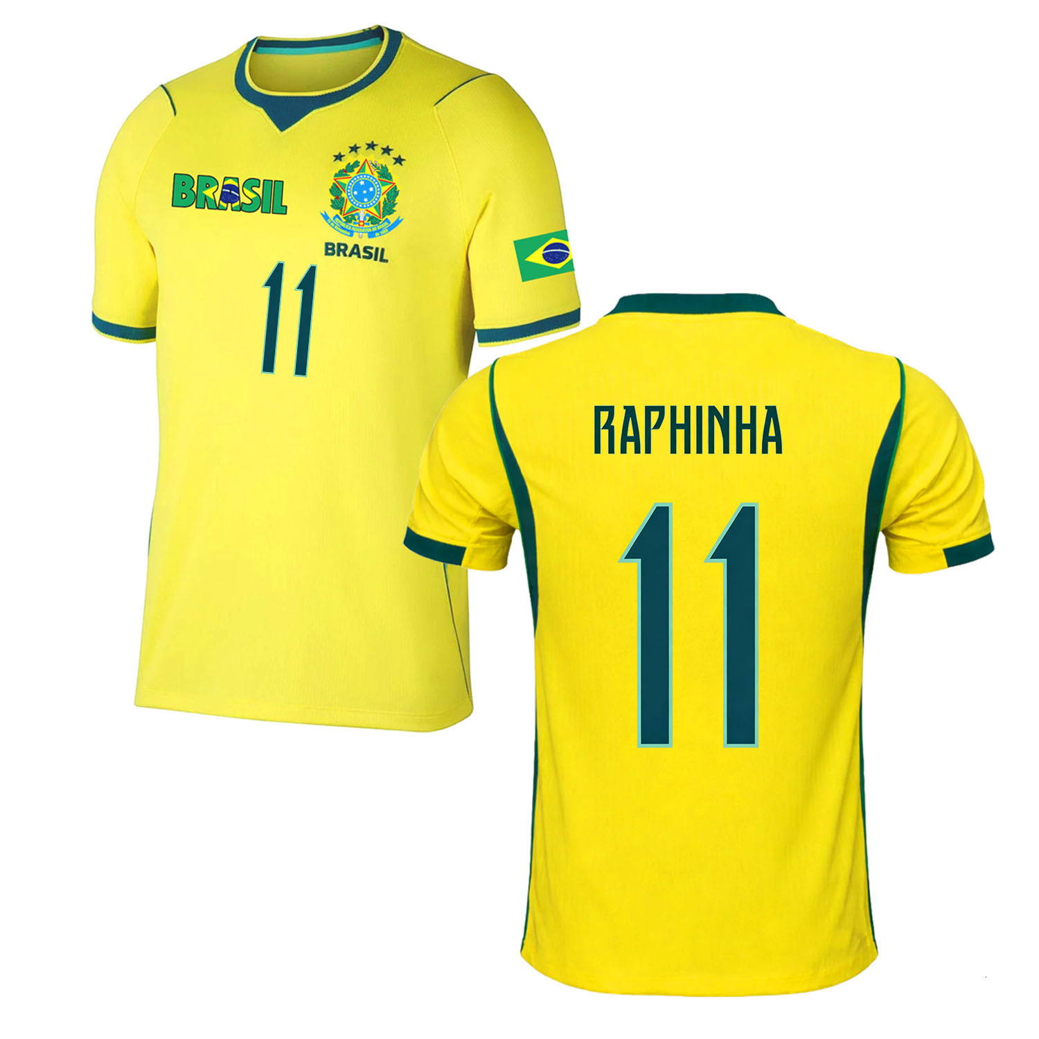 Brazil Jersey NO. 9 World Cup 2026 T shirt Brazilian National Team Sports T-shirt Jerseys Flag Football Stars Full Squad Home Man Woman Tshirt Unisex