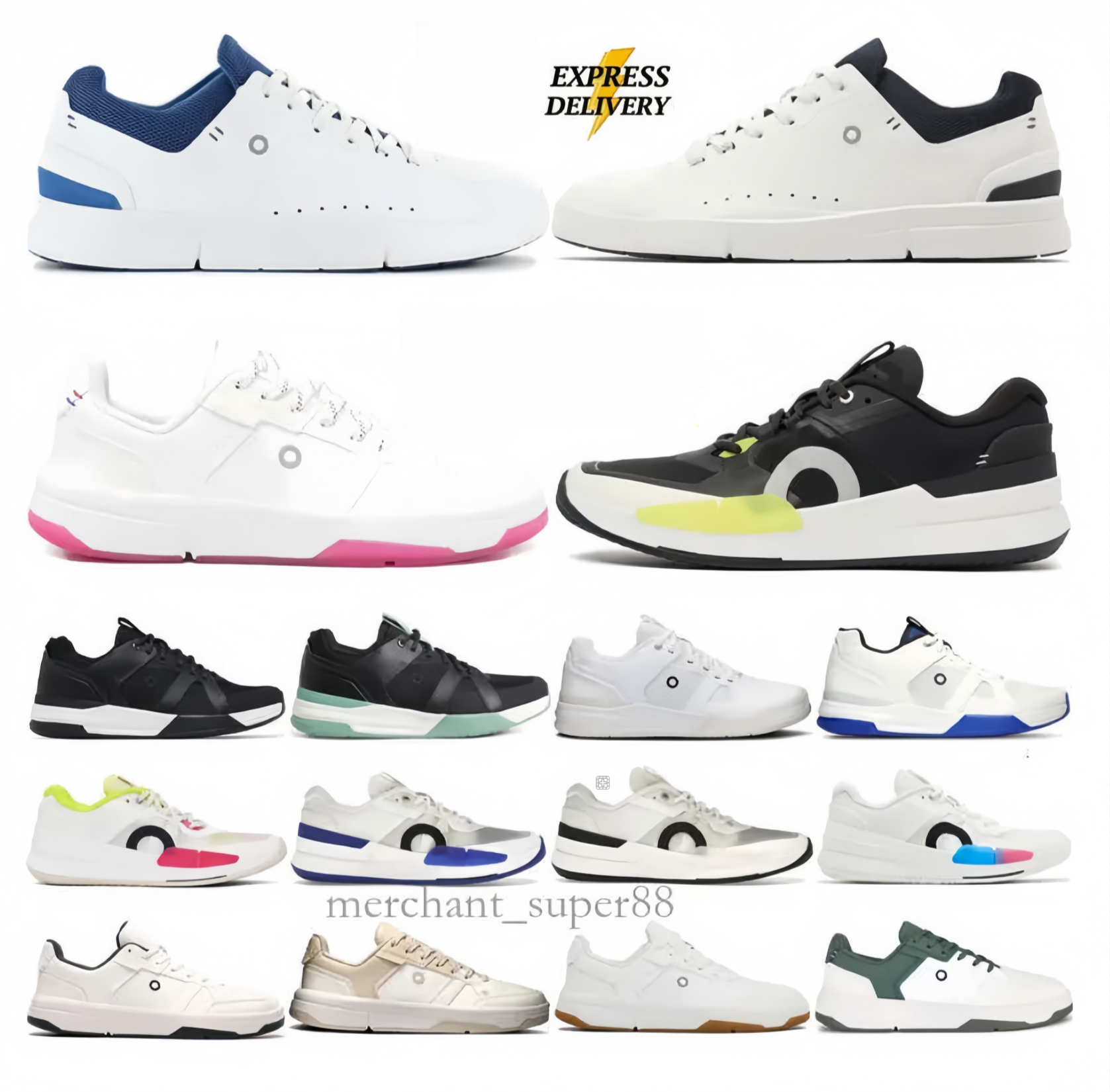 Designer Shoes Cloudds The Roger Clubhouse Casual Running Shoes Mens Womens Sneakers Advantage Pro Black White Skateboard Outdoor Trainers Sports Tenis
