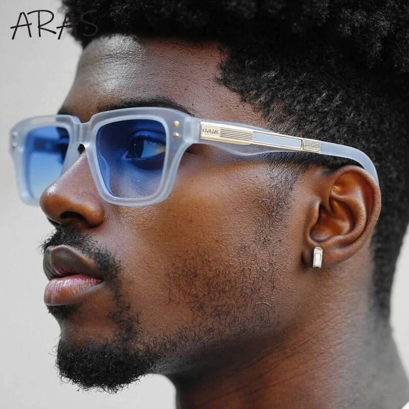 Polarized Classic Square Sunglasses Men 2026 Luxury Brand Steampunk UV400 Driving Sun Glasses For Male Trendy Small Frame Shades - view 3