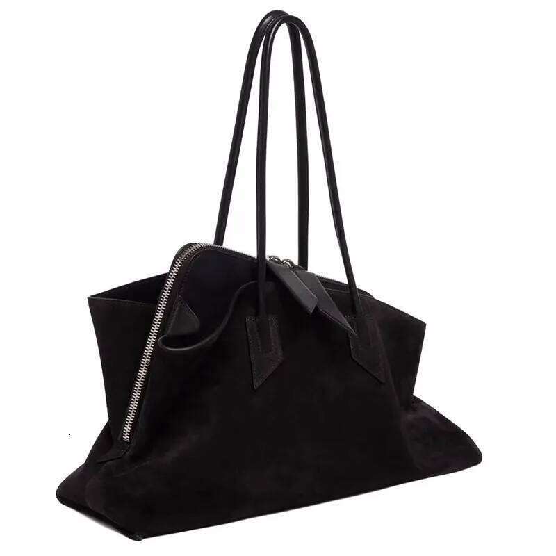 Hot Selling Faux Suede Solid Color Fashionable Versatile Handbag 2025 High Quality Product Large Capacity Women's Shoulder Bags