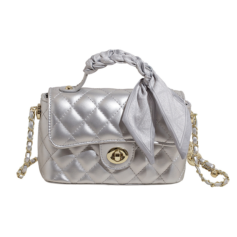 designer bag 2026 Summer New Women's Embroidered Quilted Chain Bag, Minimalist Shoulder Crossbody Handbag free shipping