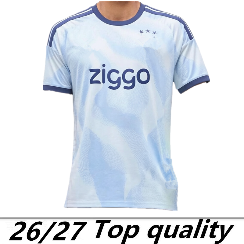 26 27 third away Soccer Jerseys Kids Kit 2027 2026 Football Shirts AKPOM Co branded styles TAYLOR CRUYFF Bob Marley stone AjaOX Traore Godts Weghorst Klaassen AJAX