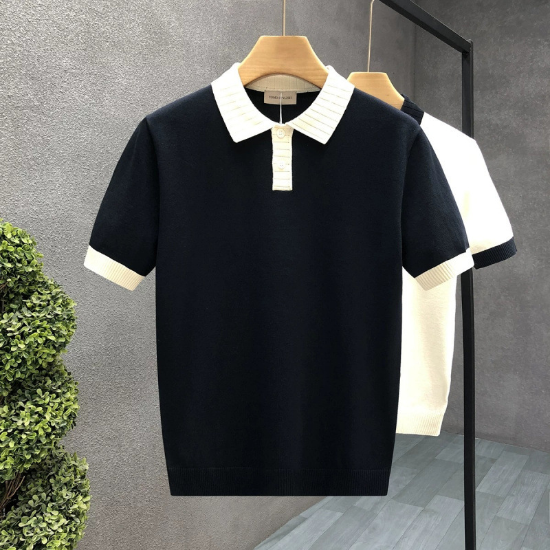 Elegant Male Sportswear Essentials: Contemporary Cut-Out Detailing Crewneck Sweatshirt
