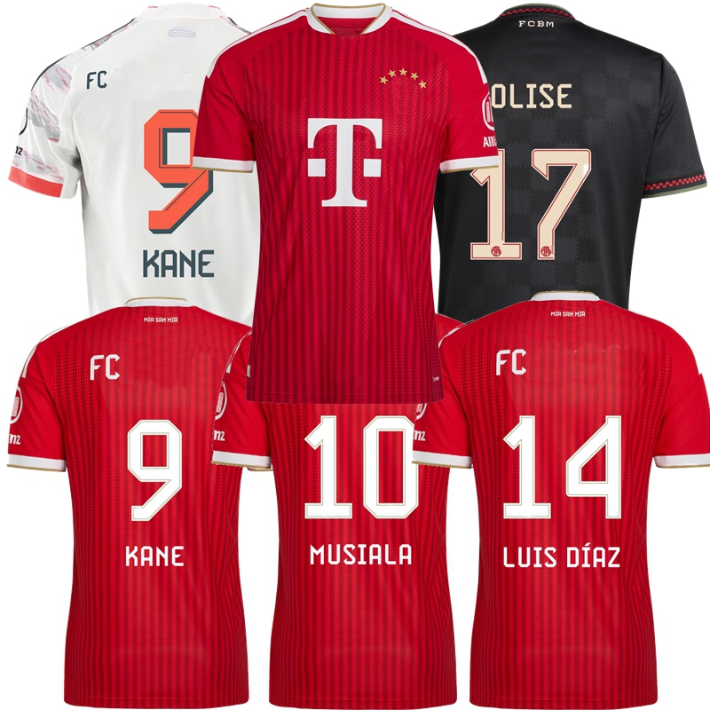 2025 2026 2027 LUIS DIAZ Bayern KARL KANE Soccer Jerseys GNABRY OLISE LAIMER MUSIALA NEUER MULLER PAVLOVIC BISCHOF DAVIES Kimmich TAH Munichs football men kids shirt