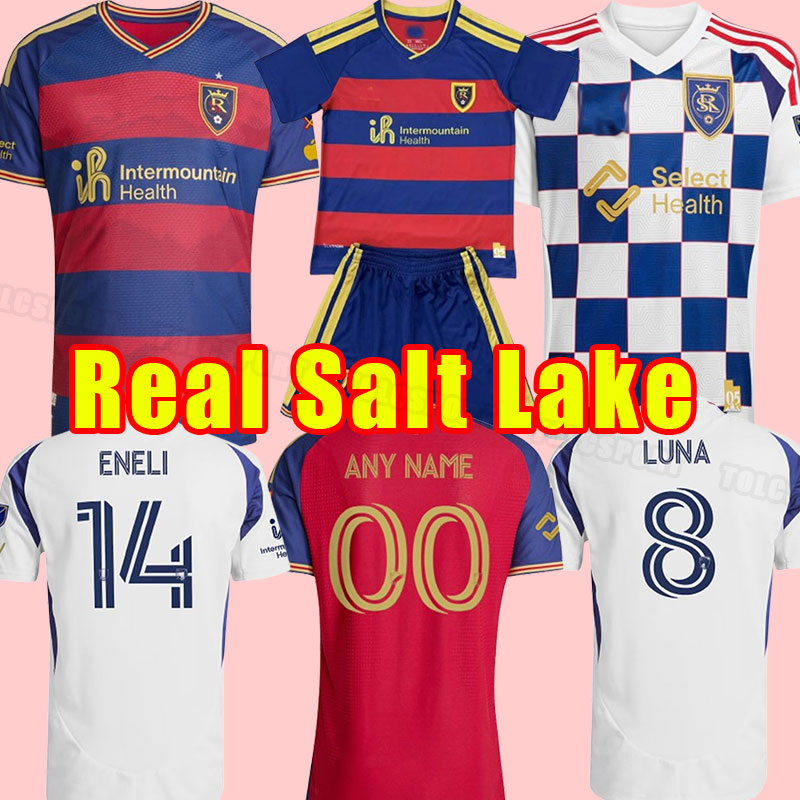 Club Team 9 MERAM Royal real Salt Lake Soccer Jerseys 2026 2027 FC CORDOVA MACMATH BRODY CHANG CALDWELL SCHMITT WOOD RUIZ Football Shirt Kits Color Red fans player
