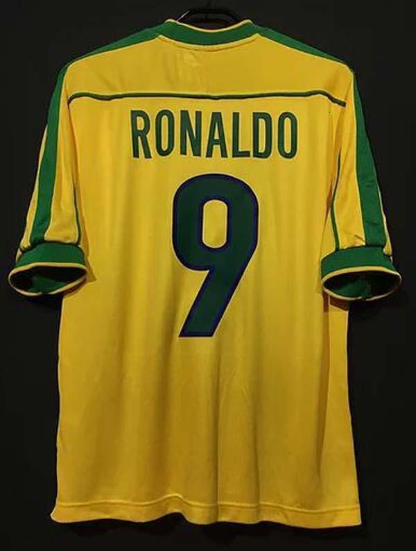 Brasil Retro Soccer Jerseys Ronaldo 1957 85 88 91 93 94 98 00 02 04 06 12 Ronaldinho KAKA R. CARLOS Camisa De Futebol Brazils Football Shirt RIVALDO C
