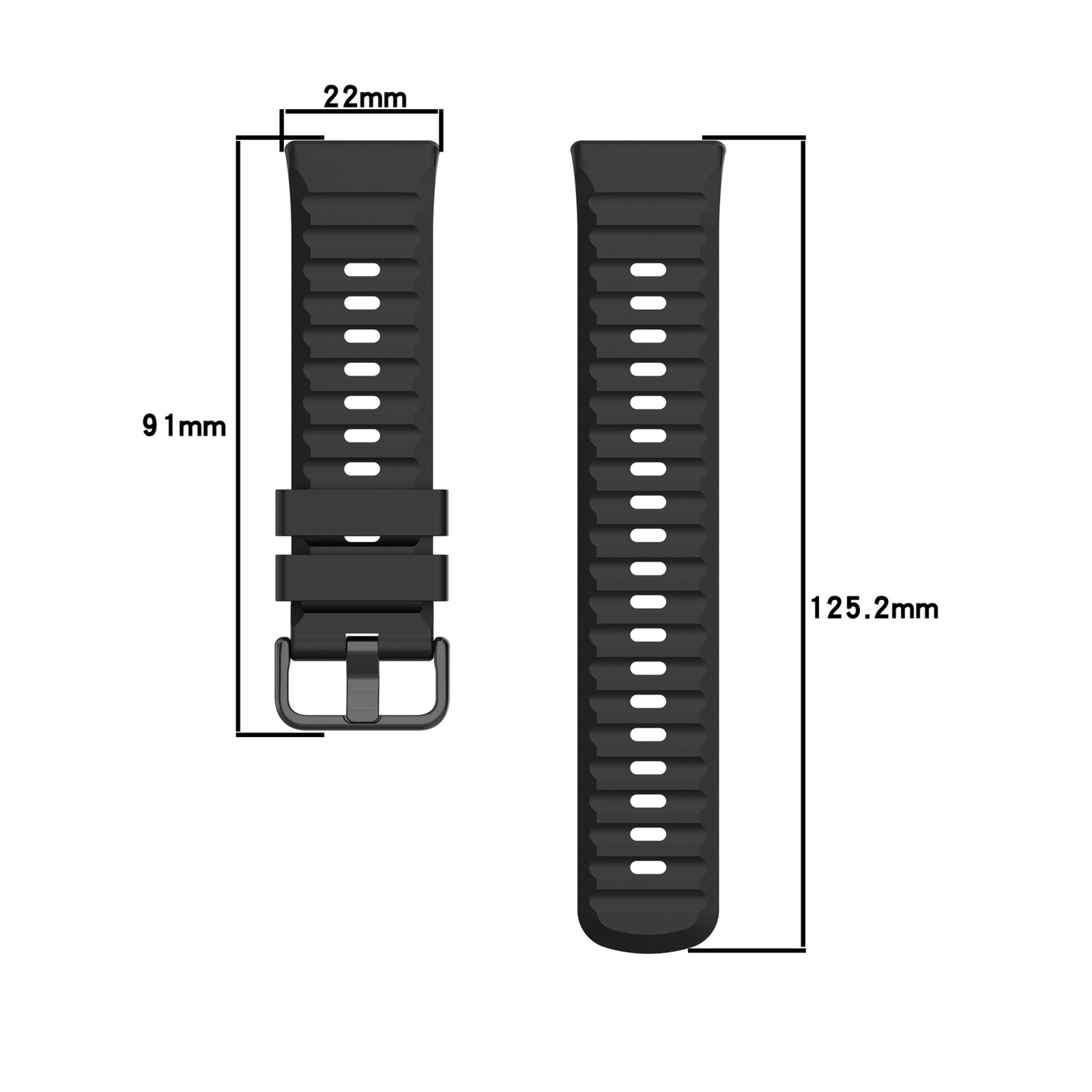 Suitable for Huawei FIT5 watch strap same style solid color silicone smart watch FIT5Pro wristband 240116