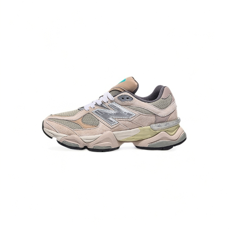 new Trendy Pastel Color Block Mesh Suede Chunky Sneakers Retro Streetwear Casual Shoes