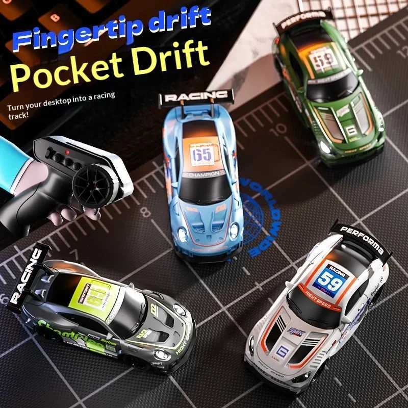 New Product 164 Desktop Mini Rc Professional High-Speed Racing Car Four-Wheel Drive Drifting Variable Speed Car Boy Model ToyT260507