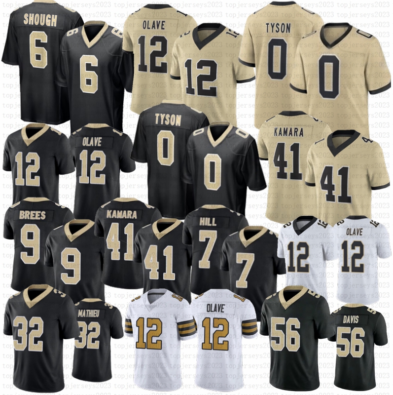 New Jordyn Tyson Tyler Shough Chris Olave Travis Etienne Jr Football Jersey McKinstry Spencer Rattler Drew Brees Alvin Kamara Hill Fuaga