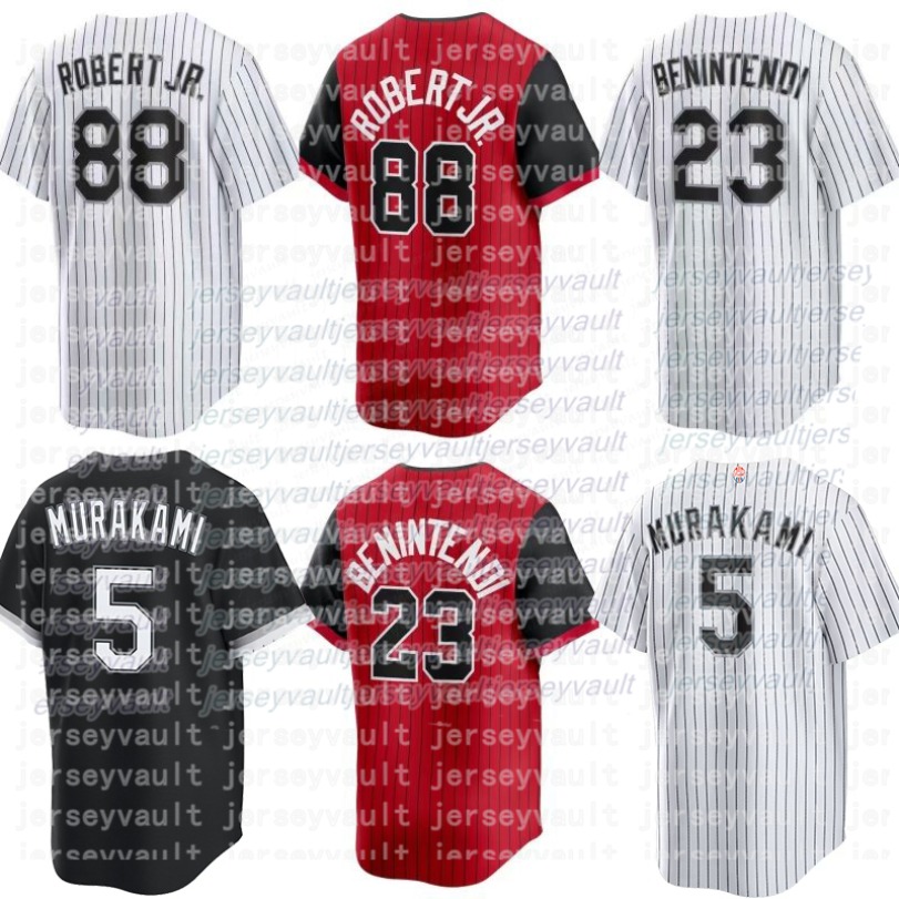 Custom 5 Munetaka Murakami Baseball Jersey Vargas Lenyn Sosa Chase Meidroth Colson Montgomery Paul Konerko Stitched Number Name3