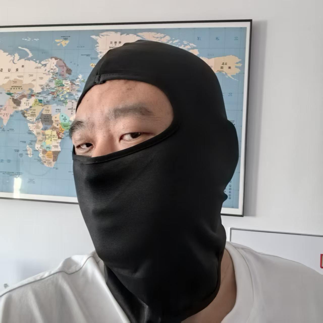 High-quality riding mask Barak Rafah hat can be customized logo summer breathable sunscreen motorcycle hood ski mask manufacturer.