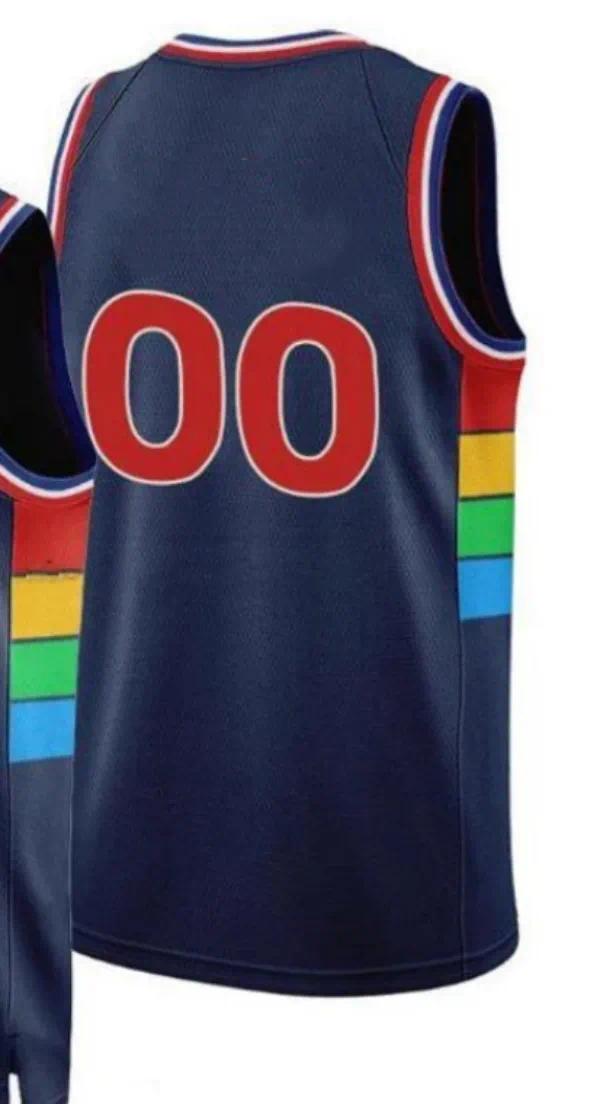 76 Basketball Jerseys Tyrese Maxey VJ Edgecombe Allen Iverson Paull George Joell Embiid Jersey Kelly Oubre Jr Jared McCain Andre Drummond Retro City J