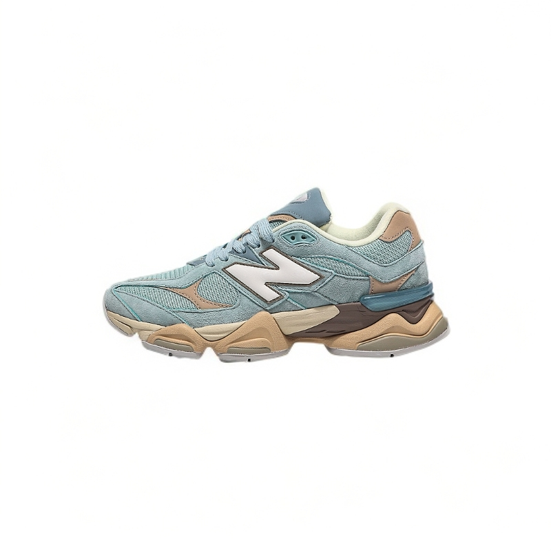new Trendy Pastel Color Block Mesh Suede Chunky Sneakers Retro Streetwear Casual Shoes
