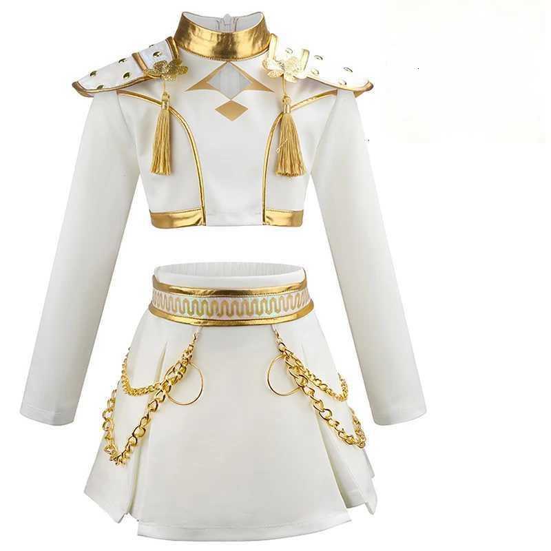 Kpop Demon Hunter Rumi Cosplay Hot Show Costume Black Shiny Set Halloween Girls Anime clothing W251107