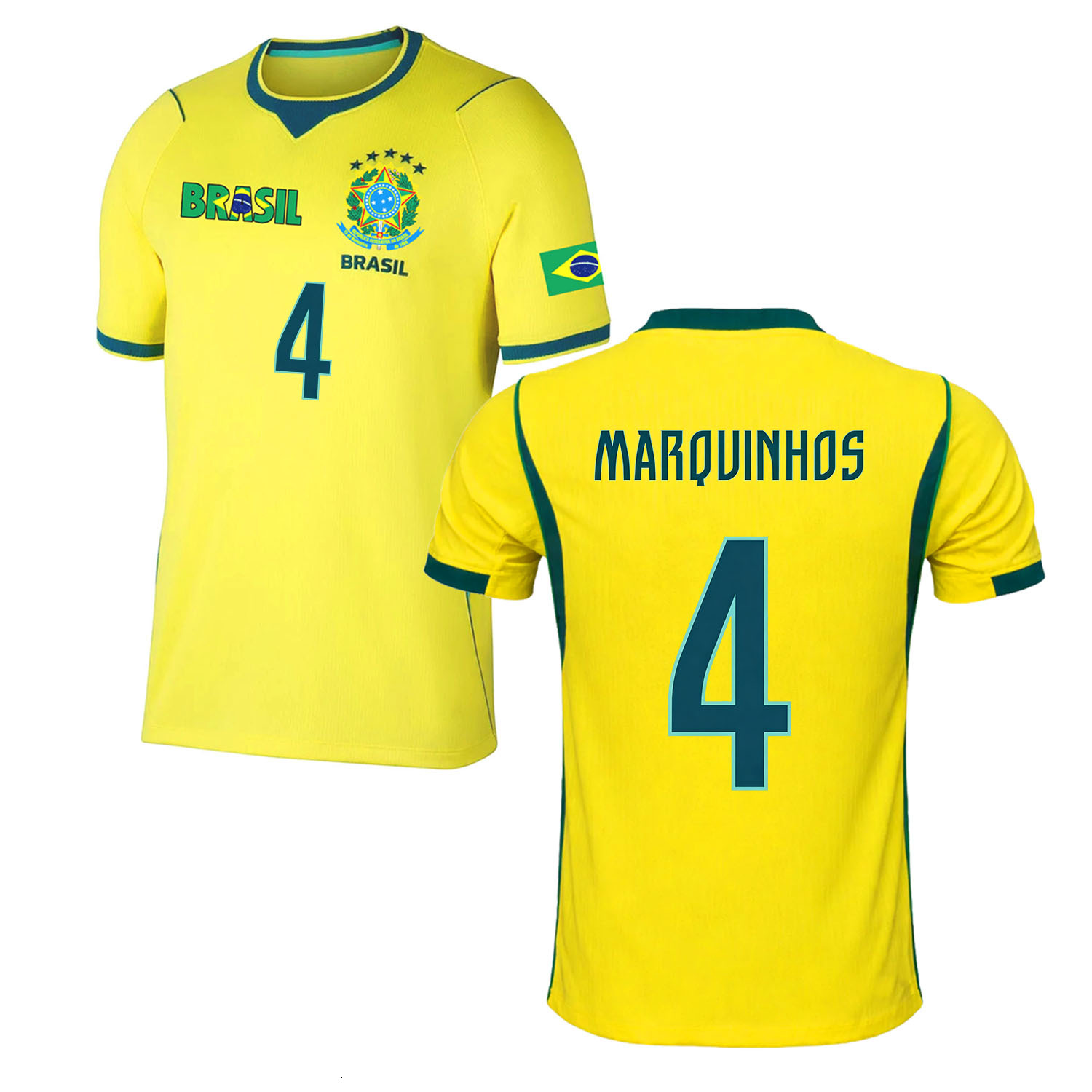Brazil Jersey NO. 9 World Cup 2026 T shirt Brazilian National Team Sports T-shirt Jerseys Flag Football Stars Full Squad Home Man Woman Tshirt Unisex
