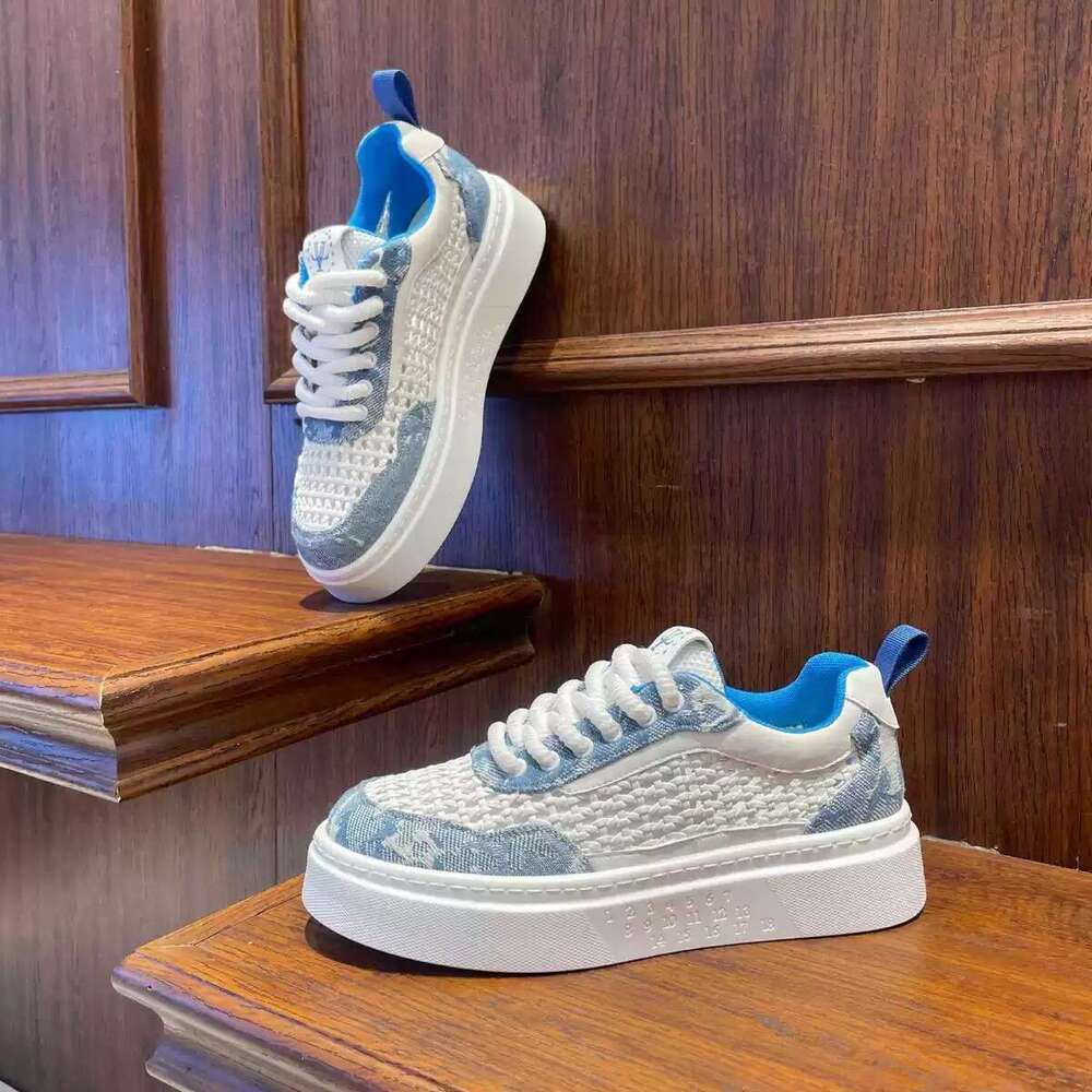 2026 Summer New Breathable Mesh Thick-Soled Sneakers Comfortable Versatile Sports Casual Trendy Men's Shoes