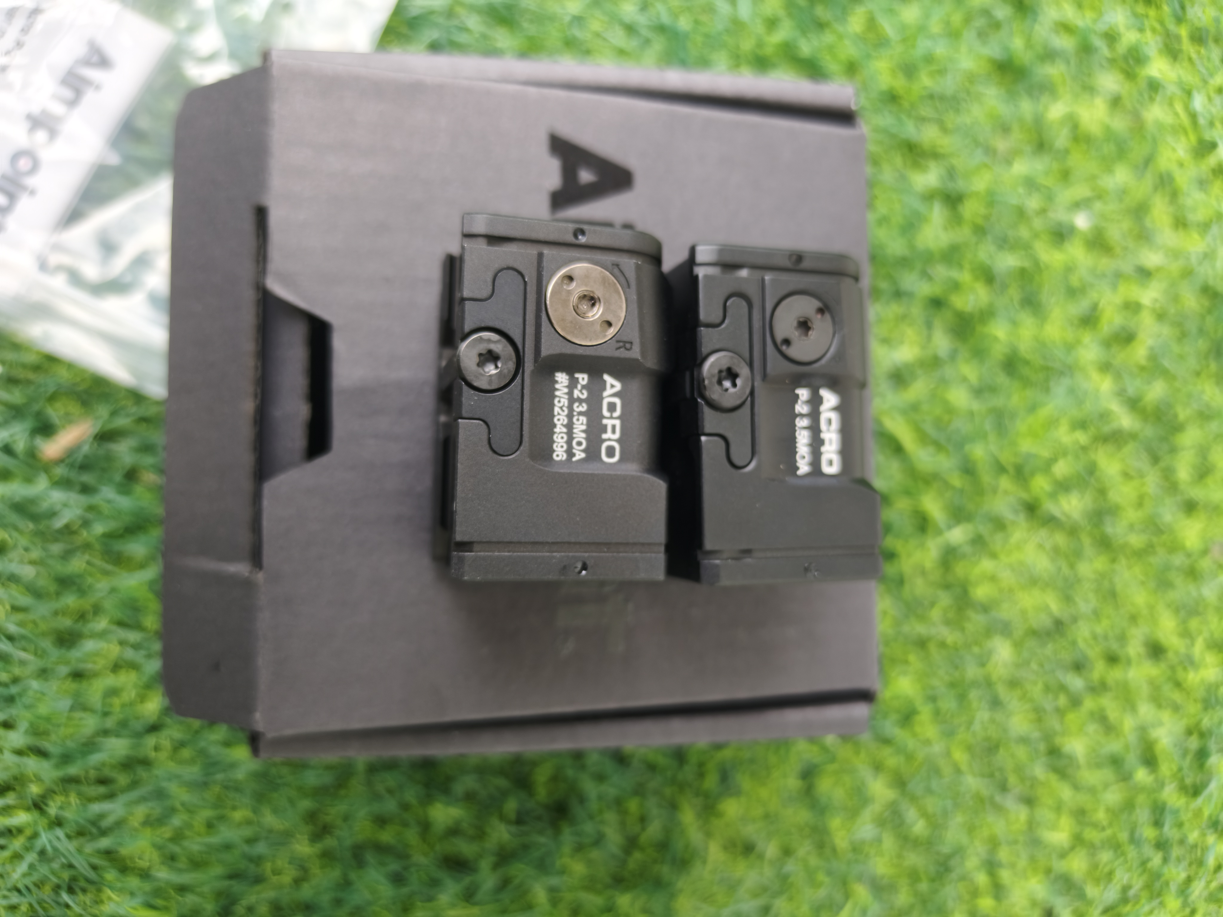 ACRO P2 Enclosed Red Dot Sight - Holds 9mm & 5.56 - USA Shipping w/ Original Box - view 4