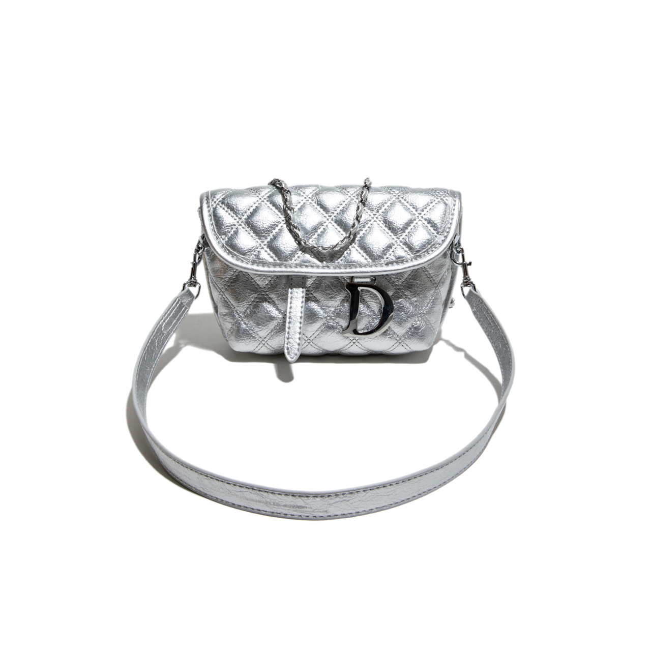 free shipping designer bag 2026 Summer New Women's Chain Shoulder Crossbody Bag, High-End Fashion Viral Hot Sale Underarm Purse